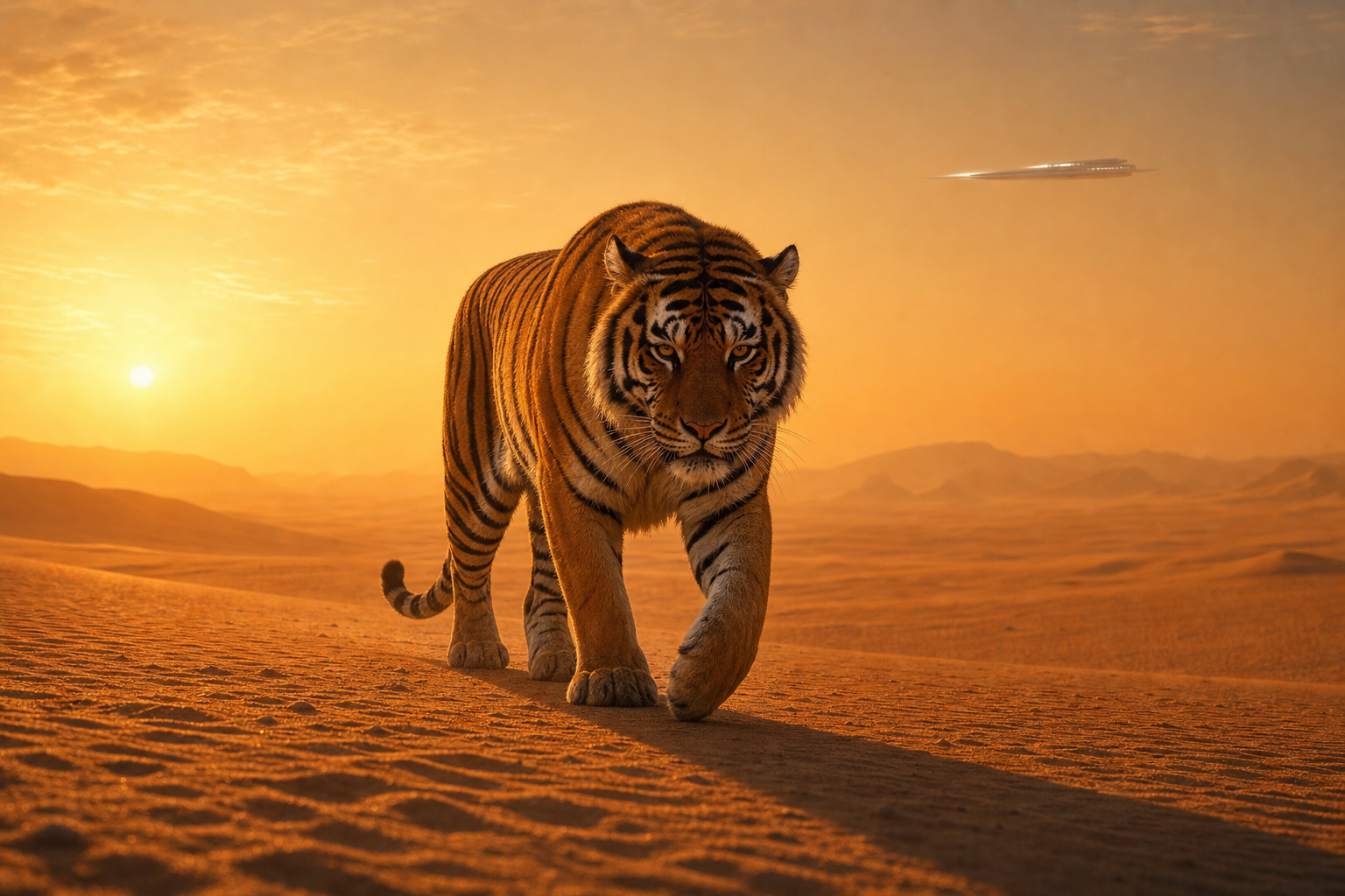 Tiger Cruising