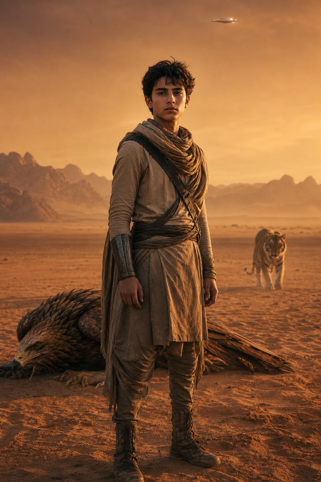 Ma'moun, 15, Stands