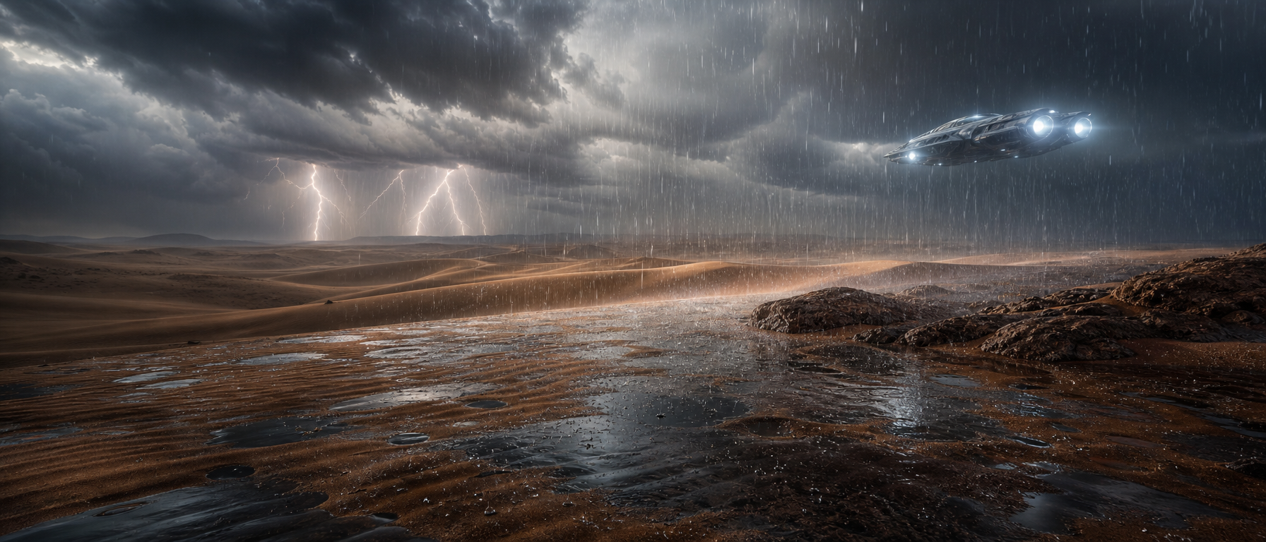 Rain on Arrakis
